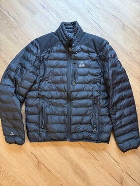 Gerry Weber Men's Black Quilted Packable Puffer Jacket